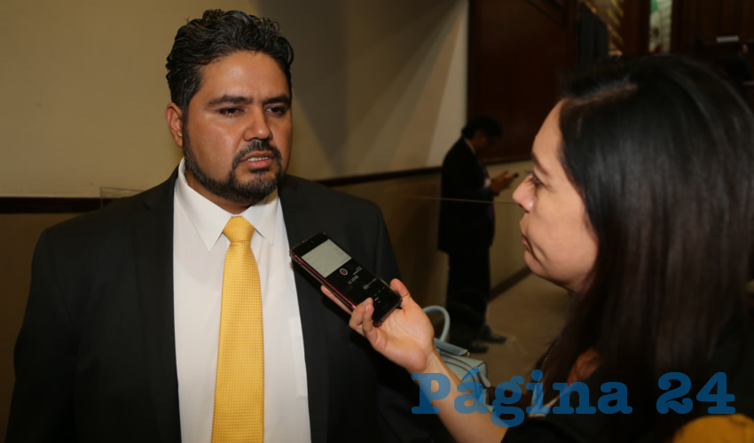 Iván Alejandro Sánchez Nájera, legislador local (Foto: Eddylberto Luévano Santillán)