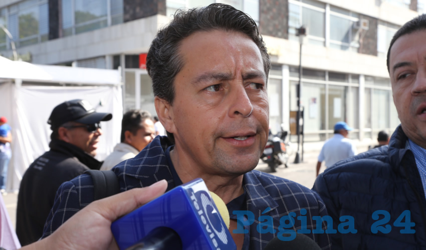 José de Jesús Altamira Acosta, titular de la SOP (Foto: Eddylberto Luévano Santillán)
