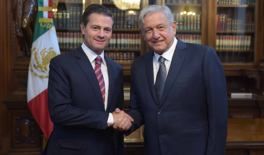 Ciudad de México.- Enrique Peña Nieto, presidente de la República en turno, sostuvo una reunión con Andrés Manuel López Obrador, presidente electo de México, en Palacio Nacional (Fotos: Cuartoscuro)