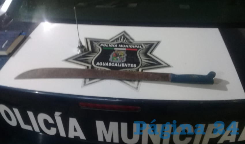 El arma utilizada por Eleazar “N” “N”