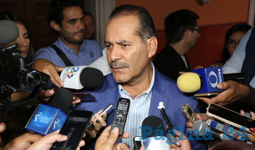 Mart&iacute;n Orozco Sandoval, gobernador del Estado (Foto: Eddylberto Lu&eacute;vano Santill&aacute;n)