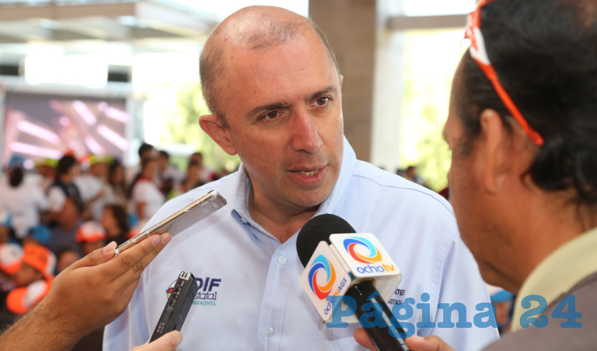 Ernesto Ruiz Velazco, director de Desarrollo Integral de la Familia (Foto: Eddylberto Luévano Santillán)