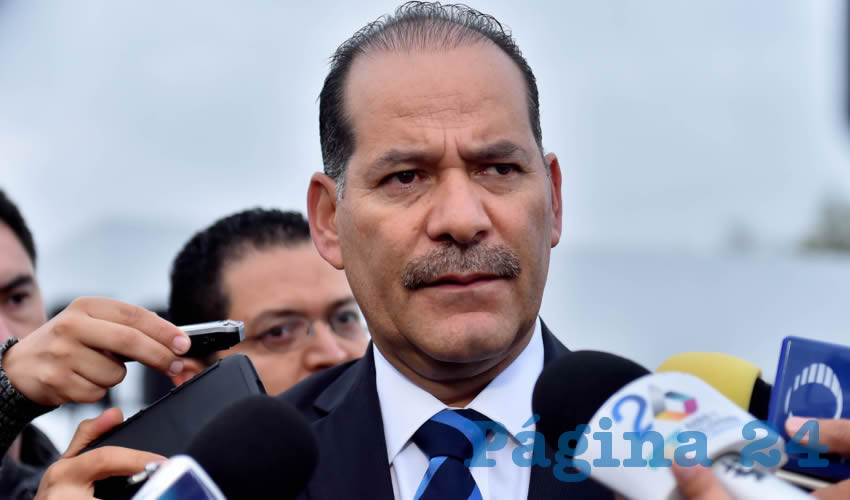 Mart&iacute;n Orozco Sandoval, gobernador del Estado