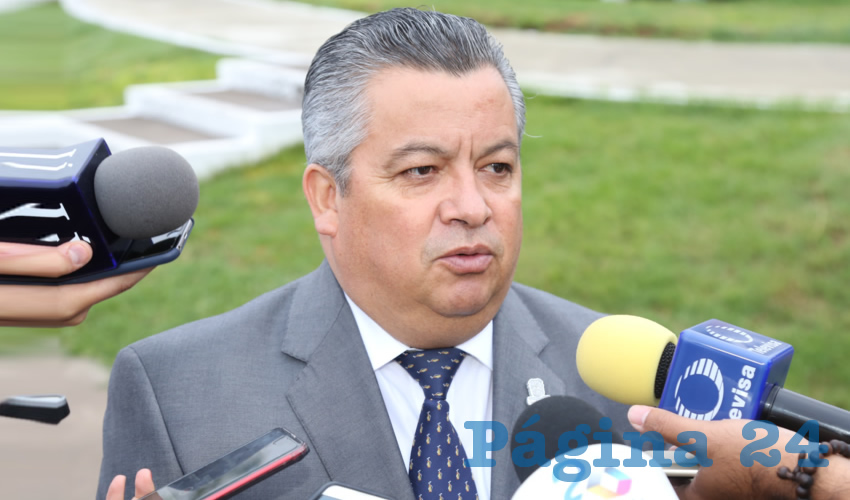 Ricardo Enrique Morán Faz, secretario general de Gobierno (Foto: Eddylberto Luévano Santillán)