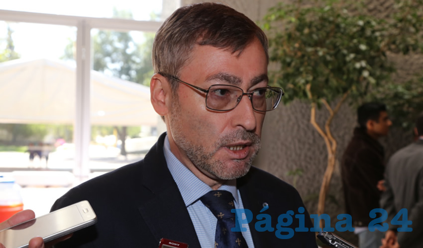 Francisco Javier Avelar González, rector de la Universidad Autónoma de Aguascalientes