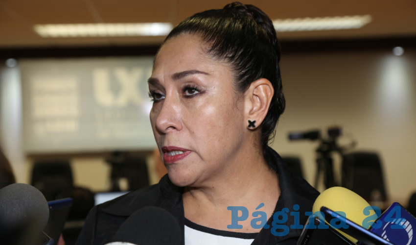 Mayela Mac&iacute;as Alvarado, diputada local (Foto: Eddylberto Lu&eacute;vano Santill&aacute;n)