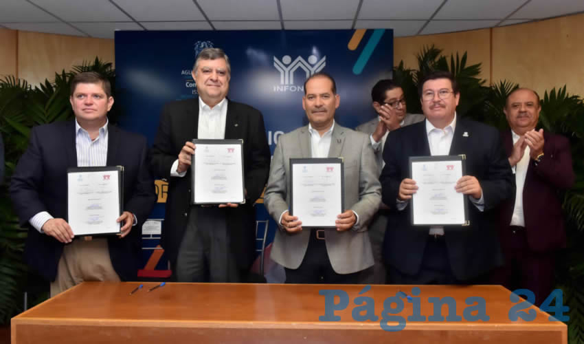 El gobernador Mart&iacute;n Orozco Sandoval asisti&oacute; a la firma del convenio de colaboraci&oacute;n para la portabilidad de los recursos de las subcuentas de vivienda