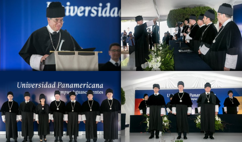 El Dr. Gabriel Dom&iacute;nguez Garc&iacute;a Villalobos tom&oacute; protesta como Rector