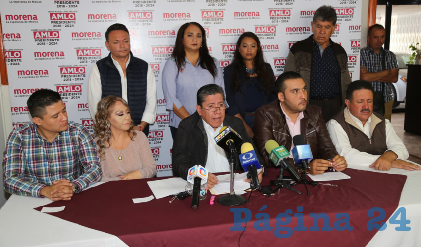 David Monreal Ávila, delegado de Morena en Aguascalientes (Foto: Eddylberto Luévano Santillán)