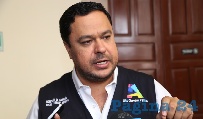 Luis Obregón Pasillas, director de Desarrollo Económico del Municipio de Aguascalientes