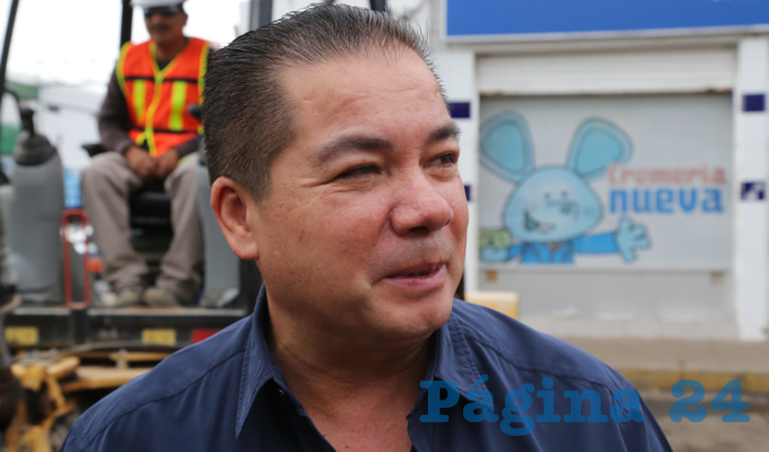 Gerardo Palomino Mac&iacute;as, presidente del Centro Comercial Agropecuario de Aguascalientes (Foto: Eddylberto Lu&eacute;vano Santill&aacute;n)