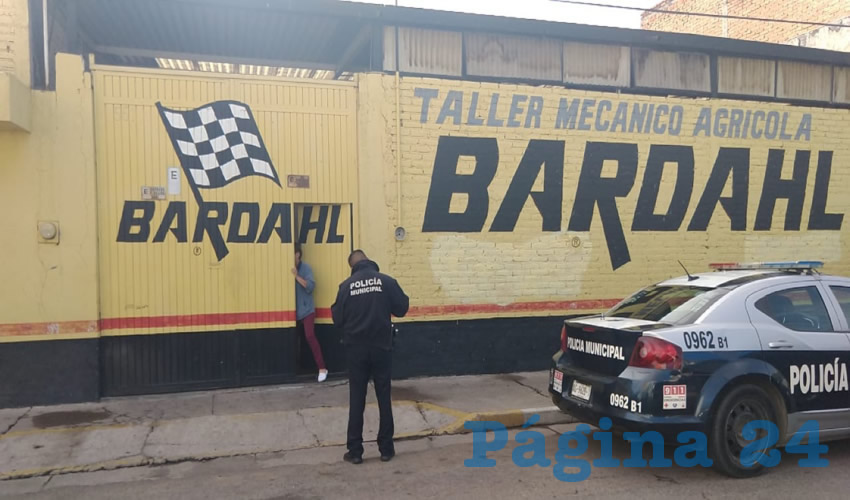 En este taller mec&aacute;nico se ahorc&oacute; J. Joaqu&iacute;n Acu&ntilde;a Bernal, que contaba con 72 a&ntilde;os de edad