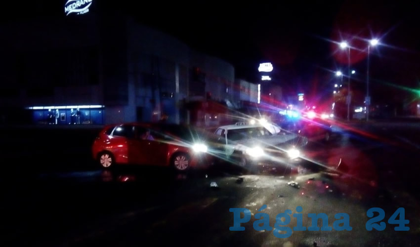 El percance ocurri&oacute; en el cruce de las avenidas Paseo de la Cruz y Jos&eacute; Mar&iacute;a Ch&aacute;vez.