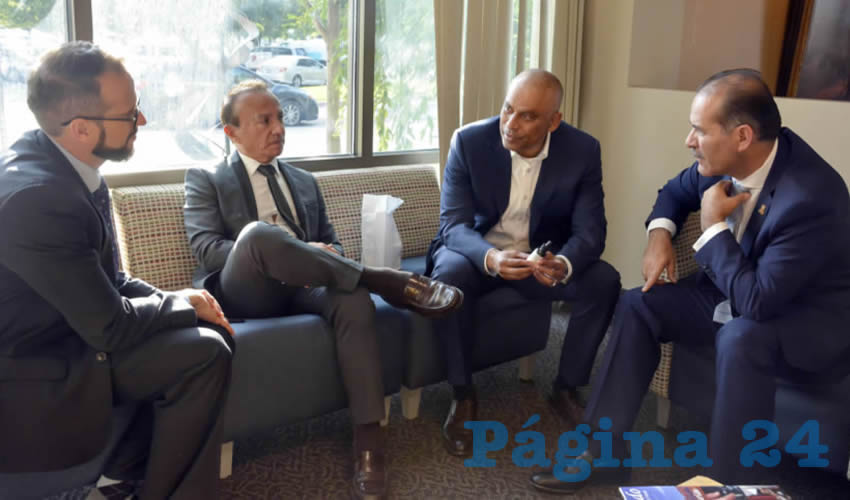 El gobernador Martín Orozco Sandoval sostuvo una reunión con el presidente de Globus Relief, Ash Robinson, para gestionar la donación de equipo y material médico de manera anual