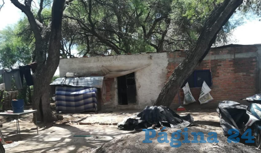 En esta casa estaban las menores privadas de su libertad
