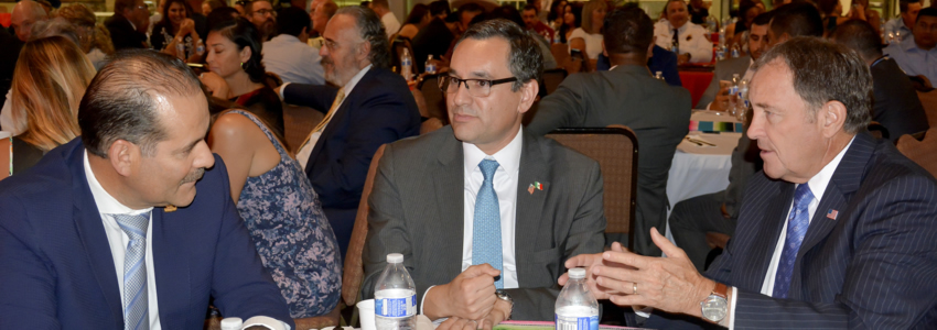El gobernador Martín Orozco Sandoval, sostuvo una reunión con su homólogo de Utah, Gary Herbert y el cónsul de México en esta demarcación, José Vicente Borjón