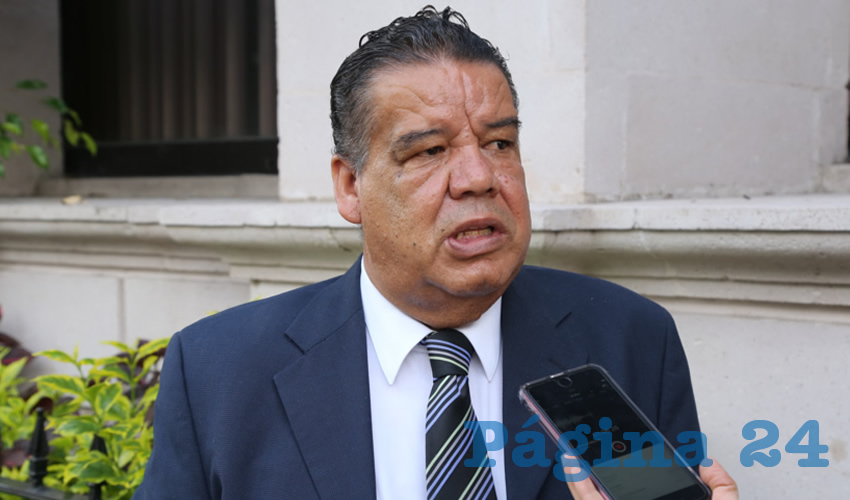 Francisco Javier Flores Flores, l&iacute;der de la agrupaci&oacute;n Cimientos del Magisterio