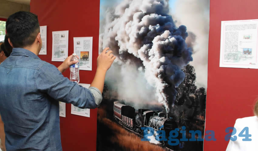 La exposición de timbres postales Evolución del ferrocarril estará disponible hasta el 10 de septiembre