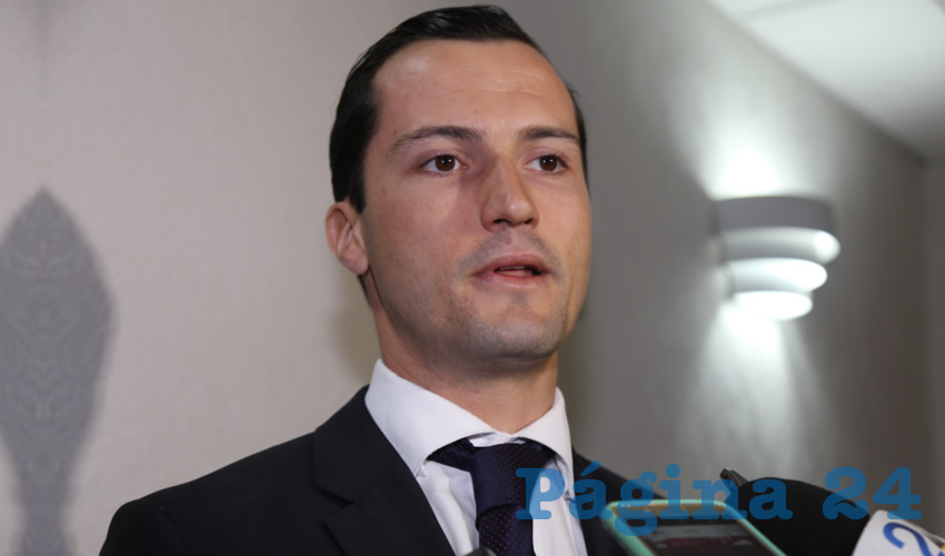 Enrique Franco Medina, diputado local (Foto: Eddylberto Luévano Santillán)