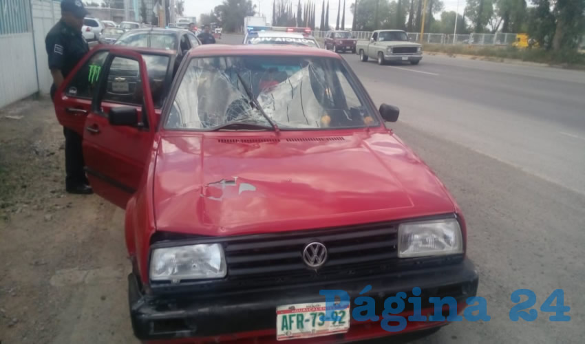 La mujer fue atropellada sobre avenida Siglo XXI