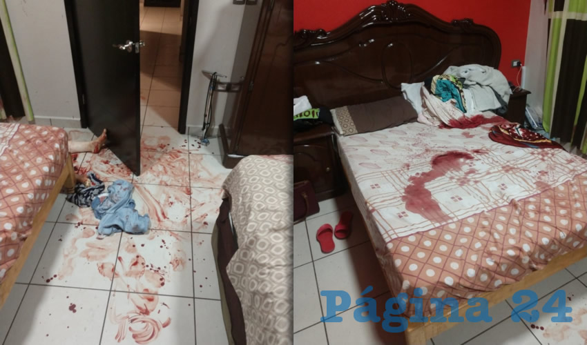 Ana Lucía Santana Saldaña murió desangrada junto a una cama, mientras intentaba desesperadamente defenderse de Daniel Carranza Reyes