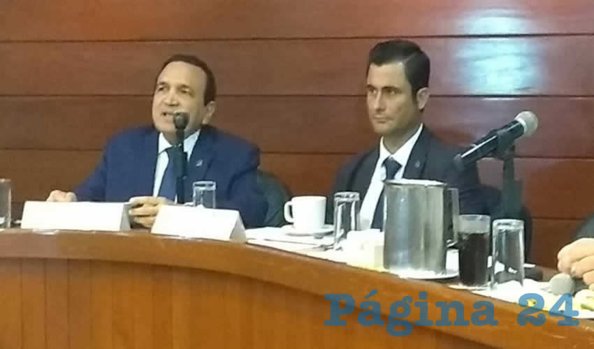 José Manuel López Campos, presidente de la Concanaco, detalló que la violencia y la inseguridad en el país hicieron perder al sector empresarial 4.7 billones de pesos solamente el año pasado; por esto exigen modificar el código penal federal para que los criminales se queden en prisión/Foto: Elizabeth Ríos Chavarría
