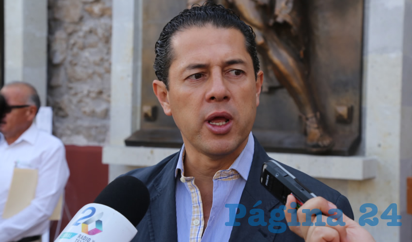 Gustavo Granados Corzo, delegado de la Secretar&iacute;a de Econom&iacute;a en Aguascalientes (Foto: Eddylberto Lu&eacute;vano Santill&aacute;n)
