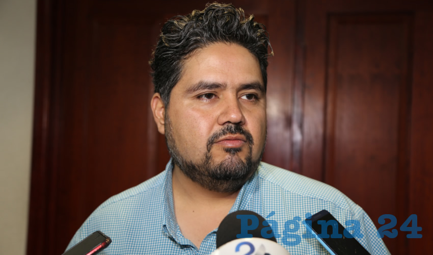 Iván Alejandro Sánchez Nájera, legislador local (Foto: Eddylberto Luévano Santillán)