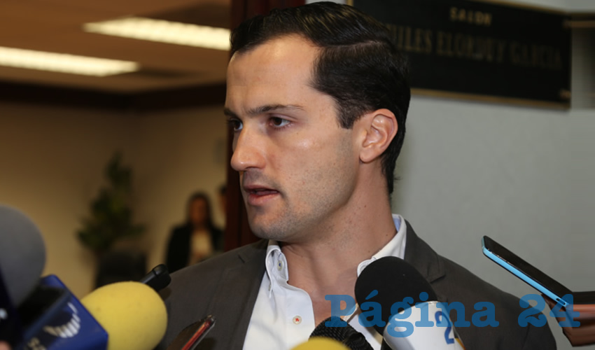 Enrique Franco Medina, diputado local (Foto: Eddylberto Luévano Santillán)