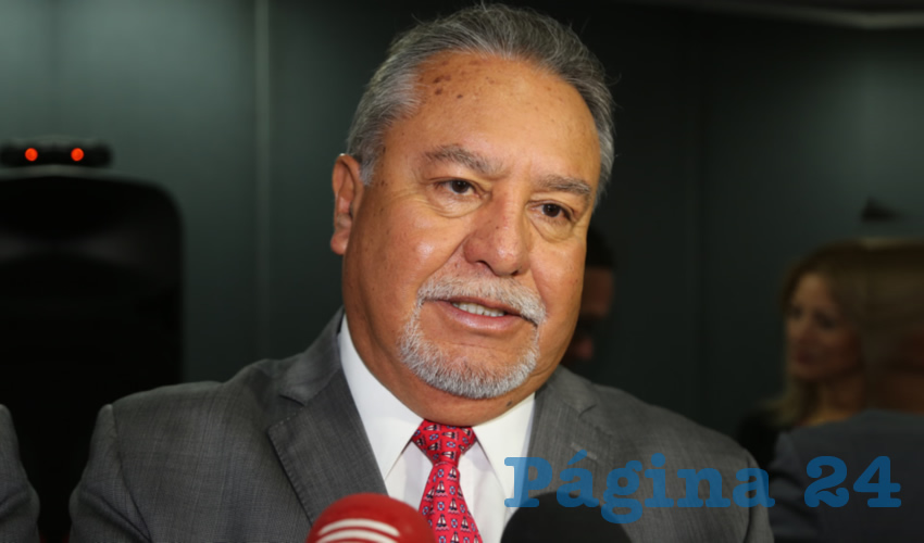 Pedro Gutiérrez Romo, presidente del Consejo Coordinador Empresarial de Aguascalientes (Foto: Eddylberto Luévano Santillán)