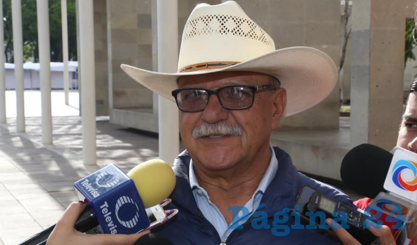 Rubén Ángel Berumen de la Cerda, presidente estatal de la Cámara Nacional de Comercio (Canaco)