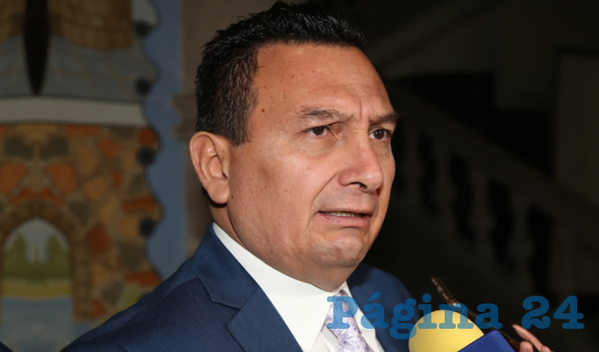 Jes&uacute;s Morquecho Valdez, diputado presidente de la Comisi&oacute;n de Educaci&oacute;n y Cultura del Congreso del Estado (Foto: Eddylberto Lu&eacute;vano Santill&aacute;n)