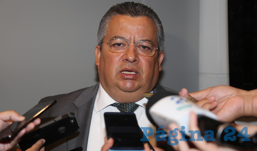 Ricardo Enrique Mor&aacute;n Faz, secretario general de Gobierno (Foto: Eddylberto Lu&eacute;vano Santill&aacute;n)