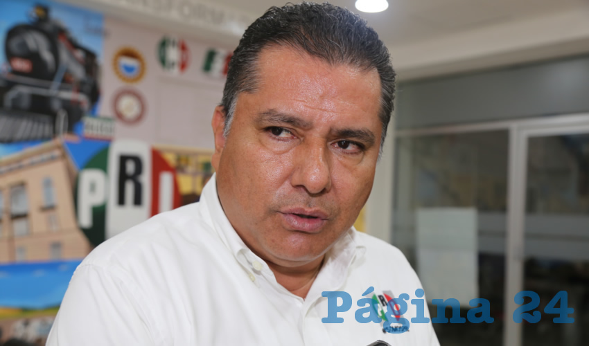 José Enrique Juárez Ramírez, presidente del CDE del PRI