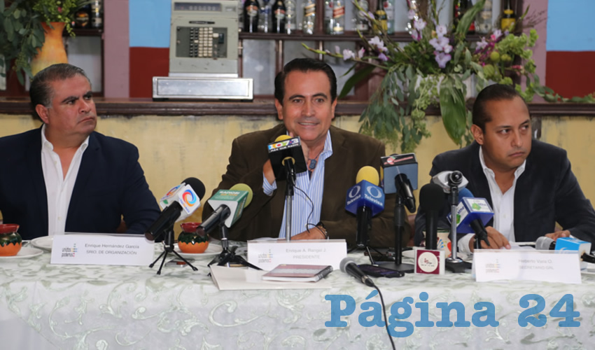 Enrique Alejandro Rangel Jim&eacute;nez, presidente del partido pol&iacute;tico local Unidos Podemos M&aacute;s (Foto: Eddylberto Lu&eacute;vano Santill&aacute;n)