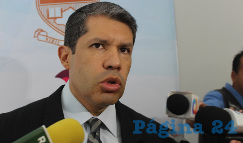 Raúl González Alonso, presidente estatal de la Coparmex (Foto: Eddylberto Luévano Santillán)