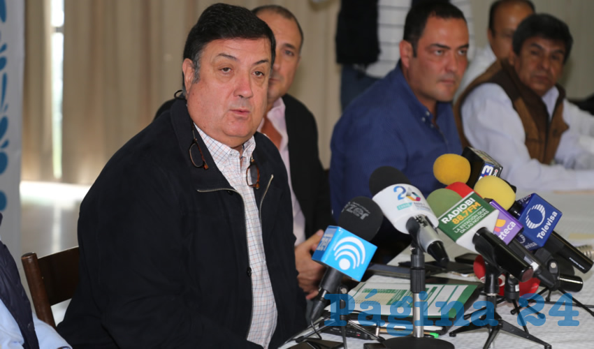 Salvador Álvarez Morán, presidente del Gremio de Productores Lecheros de la República Mexicana
