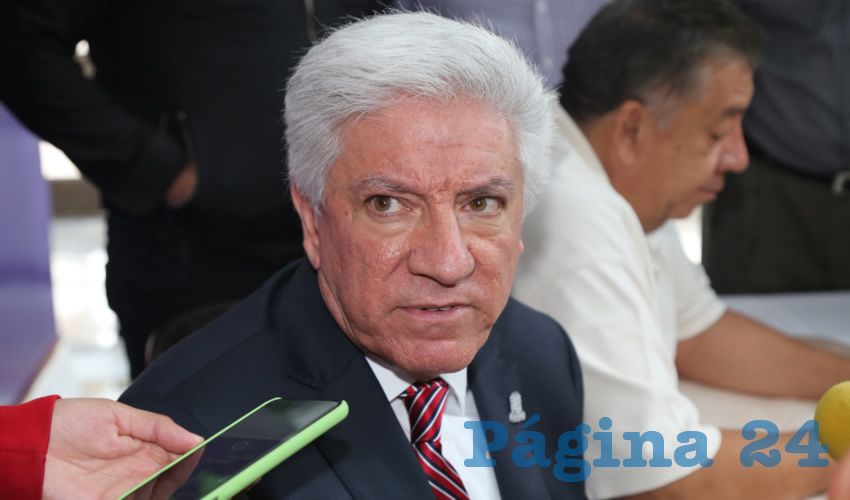 Francisco Javier Hern&aacute;ndez Pliego, encargado de despacho del Patronato de la Feria Nacional de San Marcos (Foto: Eddylberto Lu&eacute;vano Santill&aacute;n)