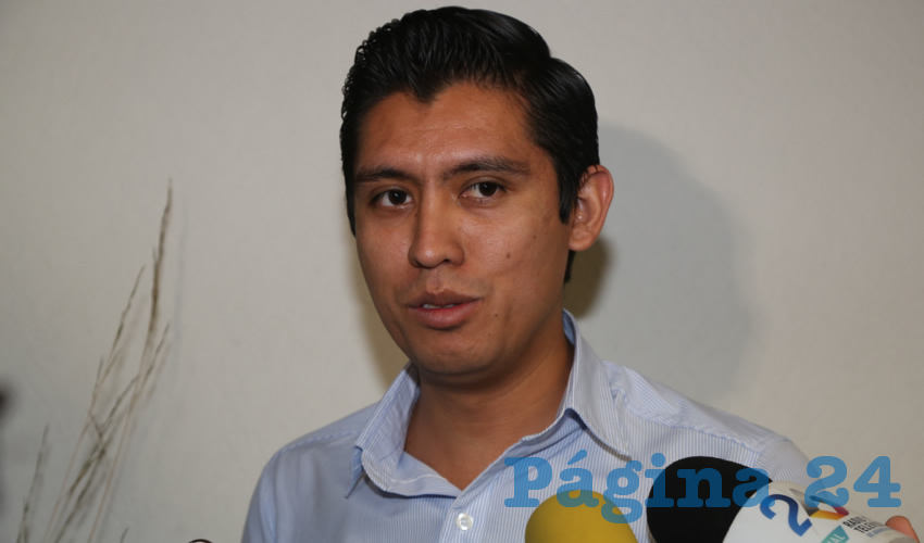 Juan Carlos Palafox Contreras, diputado local (Foto: Eddylberto Luévano Santillán)