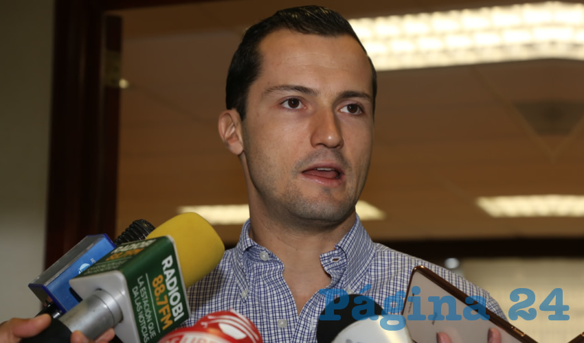 Enrique Franco Medina, diputado local (Foto: Eddylberto Luévano Santillán)