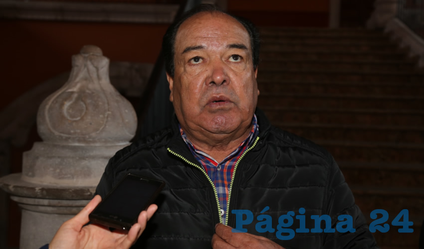 Jos&eacute; Refugio Eudave Ortiz, presidente de la agrupaci&oacute;n Taxistas Revolucionarios de Aguascalientes