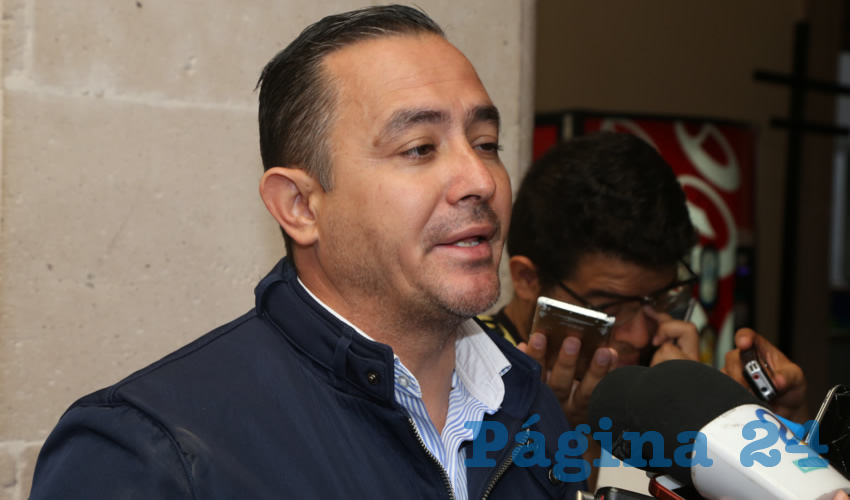 Israel Díaz García, director de Mercados del Municipio (Foto: Eddylberto Luévano Santillán)