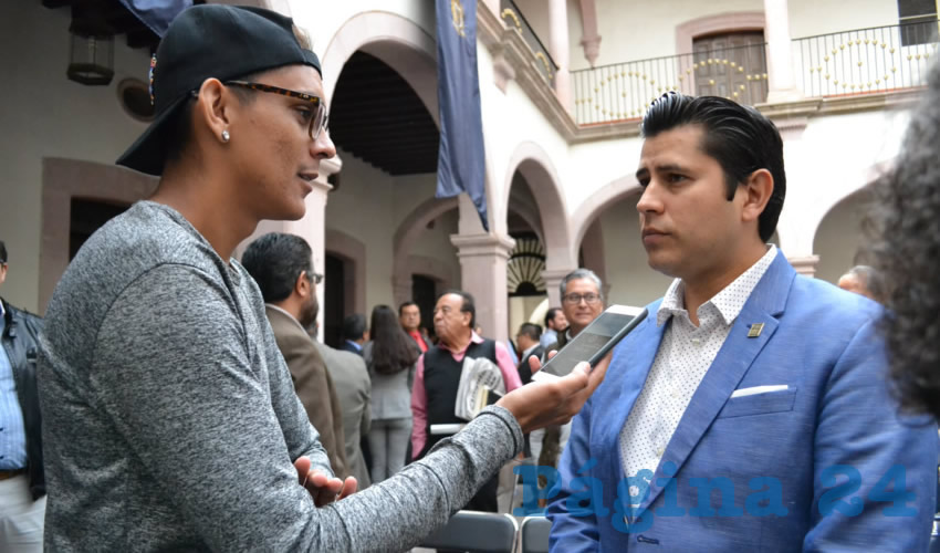 Julio César Chávez Padilla, presidente electo de Guadalupe (Foto Merari Martínez)