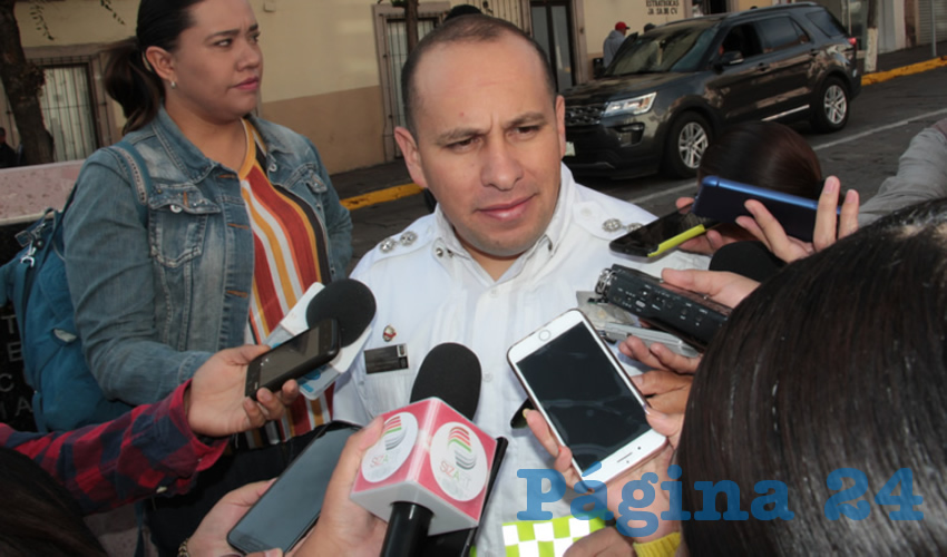 Osvaldo Caldera Murillo, director de Policía de Seguridad Vial. (Foto: Rocío Castro)