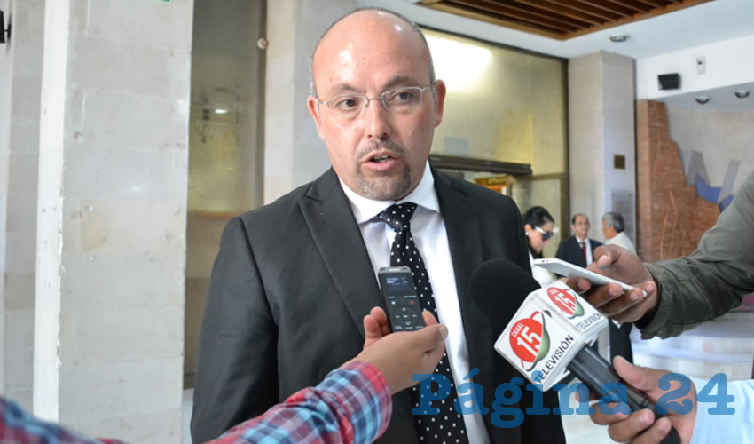 Everardo Ramírez Aguayo, Comisionado Ejecutivo de Atención Integral a Víctimas del Estado de Zacatecas (Foto Merari Martínez Castro)