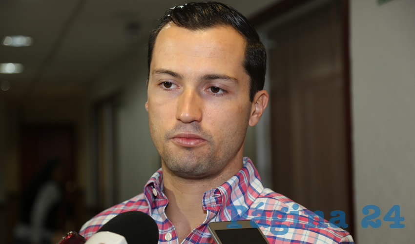 Enrique Franco Medina, diputado local (Foto: Eddylberto Luévano Santillán)