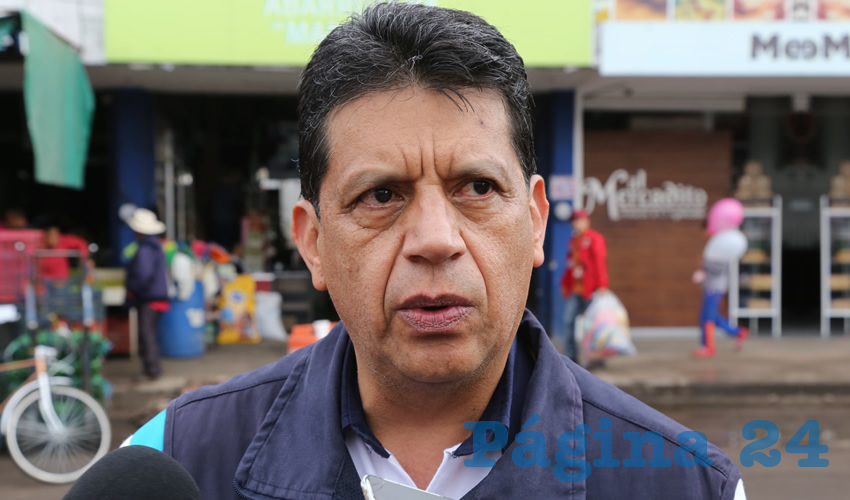 Marco Antonio Lic&oacute;n, secretario de Obras P&uacute;blicas