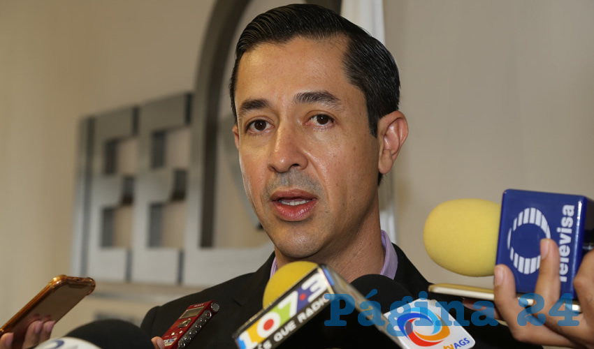 Luis Fernando Landeros Ortiz, consejero presidente del IEE (Foto: Archivo)
