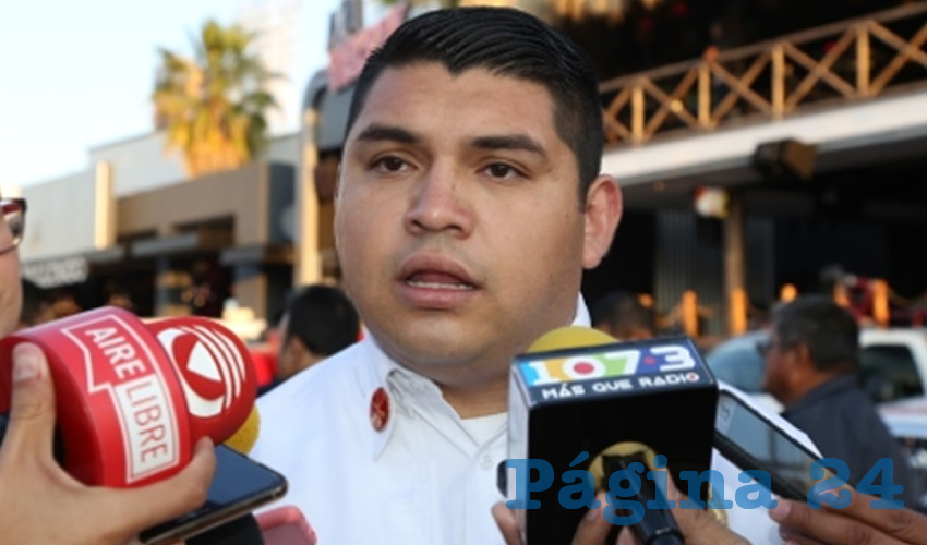 José Franco Toscano, coordinador de Protección Civil Municipal de Aguascalientes