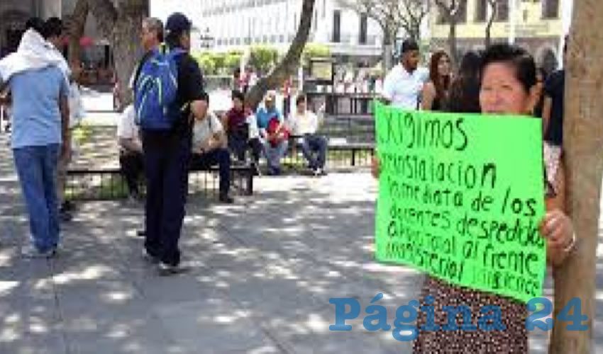 Además de la exigencia de pago a tiempo, los maestros deben exigir la mejora de los centros educativos, muchos de los cuales están en condiciones deplorables, puesto que –empezando por este aspecto– se tiene un modelo educativo deficiente en el país/Foto: Archivo Página 24